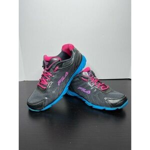 Fila RN 91175 | Gray/Pink/Blue Running Training Shoes | Size 9.5